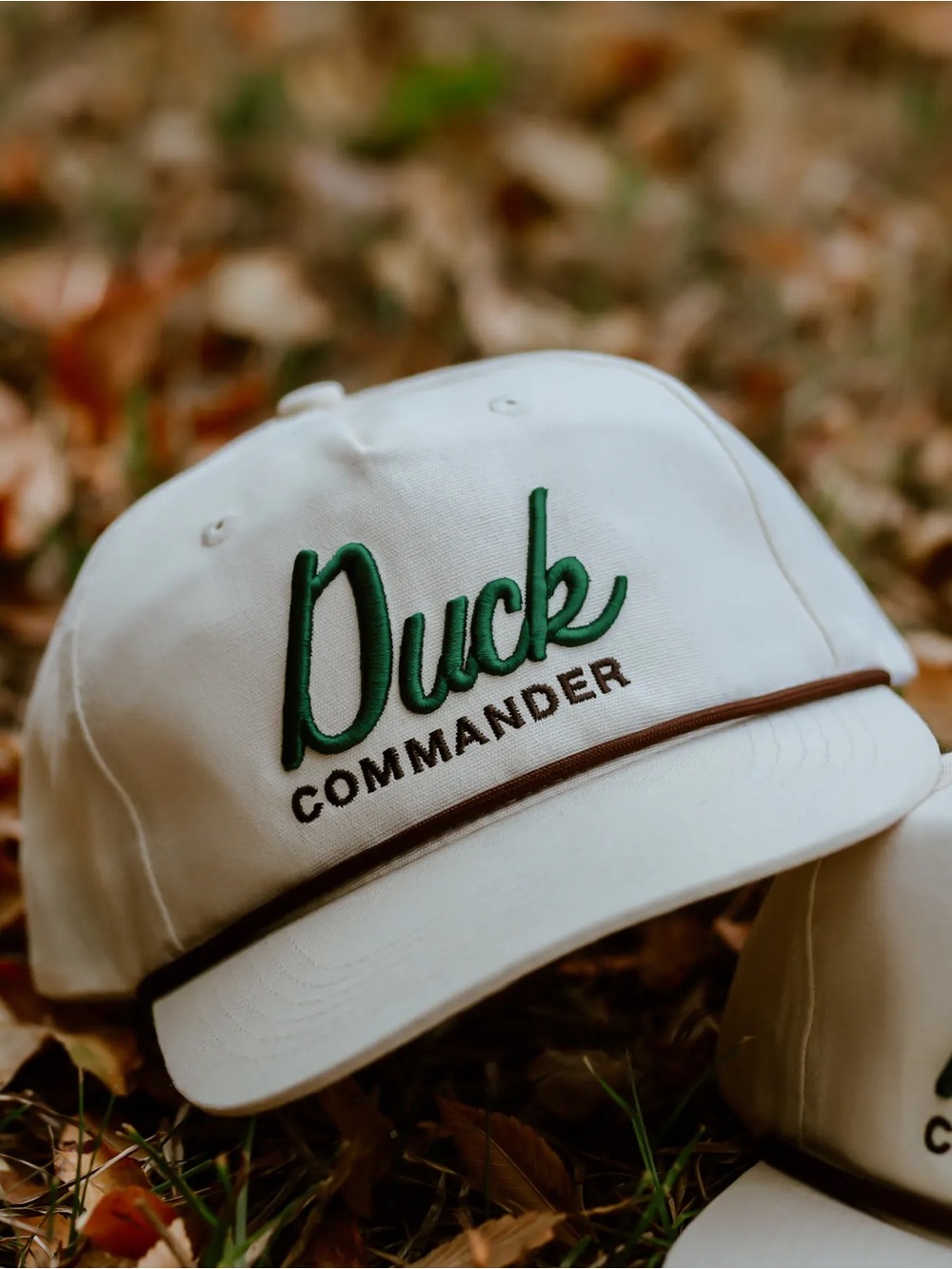 Embroidered White Baseball Hat
